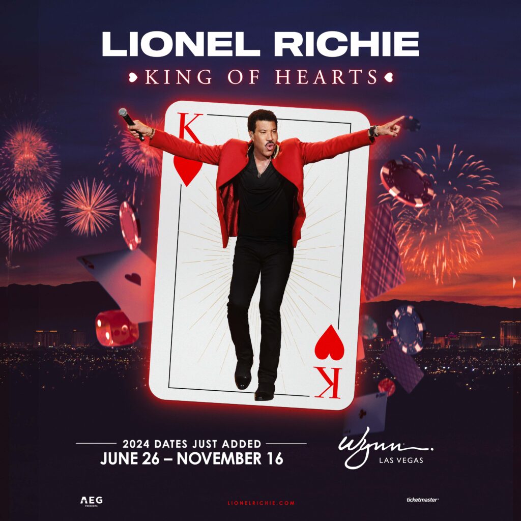 LIONEL RICHIE EXTENDS HEADLINING RUN AT ENCORE THEATER AT WYNN LAS